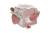 Zabawki dla niemowlat - Little Dutch Soft Activity Cube - Fairy Garden - LD9009