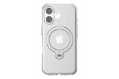 Telefon - Pokrowiec i etui - Torras Ostand Spin Case for iPhone 16 Plus (Transparent) - X00FX1982
