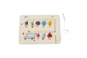 Zabawki dla niemowlat - Classic World Wooden Color Match Game Ice Cream Magnetic - 20237