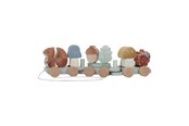Zabawki drewniane - Little Dutch Stacking Train Squirrel - Forest Friends - LD7235