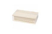 Klocki konstrukcyjne - Creativ Company Wooden Book Box 14x9x4cm - 54439