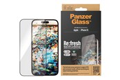 Telefon - szklo ochronne - PanzerGlass Re:fresh Screen Protector iPhone 15 | Ultra-Wide Fit w. EasyAligner - PANZER2821
