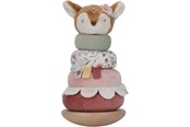 Zabawki dla niemowlat - Little Dutch Rocking Ring Stacker - Fairy Garden - LD9022