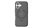 Telefon - Pokrowiec i etui - Torras Ostand Spin Case for iPhone 16 Plus (Black) - X00FX1981
