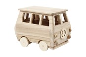 Kreatywne gry - Creativ Company Wooden Mini Bus 17x10x13cm - 56113