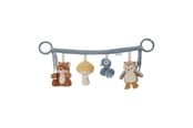 Zabawki dla niemowlat - Little Dutch Stroller toy chain - Forest Friends - LD8911