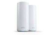 Router - Netgear Orbi 770 Series RBE772 Tri-Band WiFi 7 Mesh (2-Pack) - Mesh router 802.11a/b/g/n/ac/ax/be (Wi-Fi 7) - RBE772-100EUS