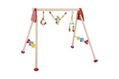 Zabawki dla niemowlat - Goki Wooden Baby Gym Rainbow - 65319