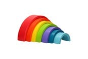 Zabawki dla niemowlat - Joueco Wooden Rainbow - 80081