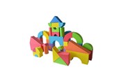 Zabawki dla niemowląt - Babytrold Foam Building Bricks - 52 pieces - 18-49