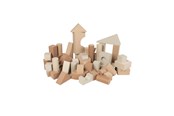 Zabawki dla niemowląt - Babytrold Foam building blocks - Sand - 52 pieces - 18-49SA