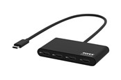 USB hub - PORT Designs USB-C HUB 3 USB-C PORTS & 1 USB-C POWER DELIVERY USB hub - 4 - USB 3.1 - Czarny - 900147