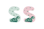 Kreatywne gry - Small Foot - Wooden Animal Children's Letter - S - 12526