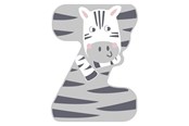 Kreatywne gry - Small Foot - Wooden Animal Children's Letter - Z - 12533