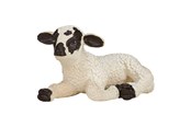 Figurki - Mojo - Farmland Lamb White Black Lying - 387060