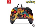 Akcesoria dla graczy - PowerA Ulepszony kontroler przewodowy do konsoli Nintendo Switch - Burza ogniowa Charizard - NSGP0283-01