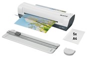 Laminowanie - Leitz Laminator iLAM Home A4 z zestawem akcesoriów, 4 w 1 - 74340001