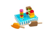 Zabawki drewniane - Bigjigs Wooden Ice Cream Play Food - BJ059