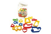 Zabawa w kuchnie  i akcesoria - Bigjigs Baking tins 24 pcs. - BJ074