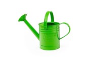 Zabawki na zewnatrz - Bigjigs Green Metal Watering Can - BJ293