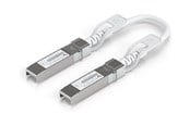 Kabel sieciowy - Ubiquiti UniFi 1-25G Auto Direct Attach Uplink Cable 15cm - Biały - 0.1m - UACC-Uplink-SFP28-0.15M