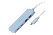 USB hub - j5create JCH342EC - hub - USB-C - 4 ports USB hub - 4 - Niebieski - JCH342EC-N