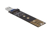 Dysk twardy - akcesoria - DeLOCK Interface Adapter - M.2 Card (PCIe NVMe & SATA) - USB 3.2 (Gen 2) - 64197