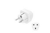 Telefon - Adapter i Ladowarka - Hama Travel adapter Type G UK->EU - 00223459