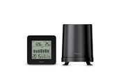 Stacje pogodowe - Hama Mykonos Weather Station with Pluviometer and Outdoor Sensor - 00222220