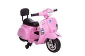 Elektryczne samochody - Azeno Electric Vespa PX150 6V - Pink - 6950362