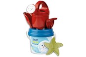 Zabawki na zewnatrz - Androni Toddler Bucket Set Recycled Plastic 6 pcs. - 1324-0RIC
