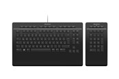 Klawiatura - 3Dconnexion Keyboard Pro with Numpad - Klawiatura i blok numeryczny - Niemcy - Czarny - 3DX-700091