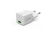 Telefon - Adapter i Ladowarka - Hama Fast Charger USB-C Super-Mini Charger PD 20W White - 00201980