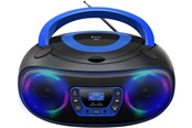 Odtwarzacz CD - DENVER TDB-212BU - Blue – DAB+ Boombox with Bluetooth & CD Player - TDB-212BU