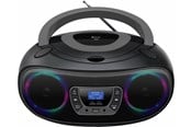 Odtwarzacz CD - DENVER TDB-212GR - Grey – DAB+ Boombox with Bluetooth & CD Player - TDB-212GR