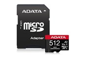 Karta pamieci - A-Data High Endurance MicroSD/SD - 100MB/s - 512GB - AUSDX512GUI3V30SHA2-RA1