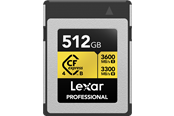 Karta pamieci - Lexar Professional CFexpress 4.0 Pro Gold - 3600MB/s - 512GB - LCXEXP4512G-RNENG