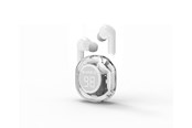 Słuchawki, zestaw słuchawkowy - Gembird Transparent TWS in-ears - Biały - TWST-01-W