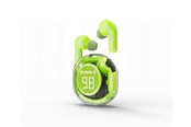 Słuchawki, zestaw słuchawkowy - Gembird Transparent TWS in-ears - Zielony - TWST-01-G