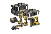 Narzędzia - Dewalt DCK422P3-QW 18V XR Brushless 4 Piece Kit - 3 X 5Ah - DCK422P3-QW