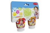 Kreatywne gry - Boti Natural Face & Fingerpaint Tube - Red and Orange 2x65ml - 38554