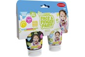 Kreatywne gry - Boti Natural Face & Fingerpaint Tube - Black and White 2x65ml - 38555