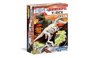 Interaktywne zabawki (Arduino itp.) - Clementoni Science & Games Archeo game - T-Rex Fluo - 66695