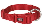 Psy - Trixie Premium Collar Red M–L 35-55cm/20mm - TX201603