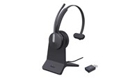 Sluchawki, zestaw sluchawkowy - Yealink WH64 Hybrid Mono with Charging Stand Teams - 1208698