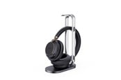 Sluchawki, zestaw sluchawkowy - Yealink BH76 Plus with Charging Stand Teams Black USB-C/A - 1208699