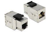 Akcesoria sieciowe - DeLOCK Keystone Module RJ45 jack > RJ45 jack Cat.6A - 86166