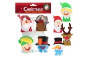 Kreatywne gry - Wins Holland - Make your own Felt Finger Puppets Christmas 4 pcs - KN2171