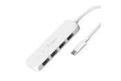 USB hub - j5create 4-Port Type-A Gen2 Hub USB hub - 4 - USB 3.2 - Biały - JCH341EW-N