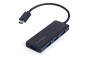 USB hub - Gembird UHB-CM-U3P4-02 - hub - type-C - 4 ports USB hub - 4 - Czarny - UHB-CM-U3P4-02